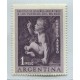 ARGENTINA 1956 GJ 1072a ESTAMPILLA CON VARIEDAD CATALOGADA NUEVA CON GOMA U$ 20